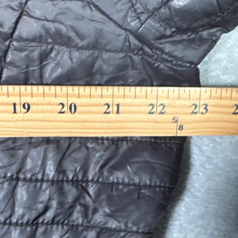 Patagonia Nano Puff Jacket Womens XL Black Puffer Insulated Full Zip *Repair - Picture 8 of 12